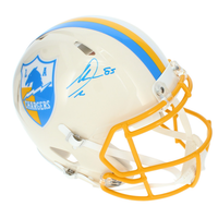 Antonio Gates Autographed Los Angeles Chargers 'Retro' Authentic Speed Helmet Beckett