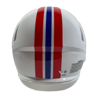 Tom Brady Autographed "Let's Go" Authentic Patriots TB Helmet Fanatics LE 12