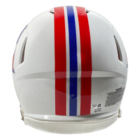 TOM BRADY Autographed "Let's Go" Custom Visor Patriots Helmet FANATICS LE 12