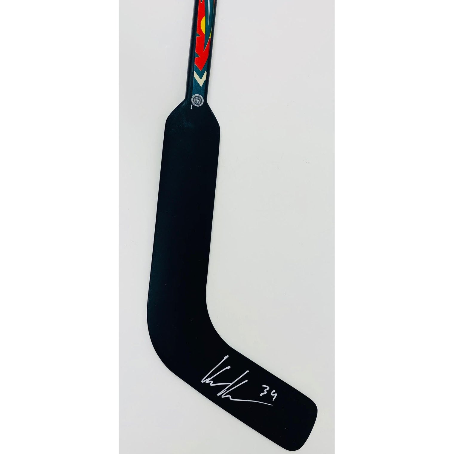 KAAPO KAHKONEN Autographed Minnesota Wild Mini Goalie Stick FANATICS