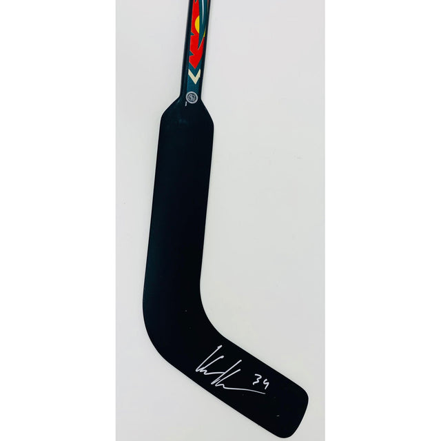 KAAPO KAHKONEN Autographed Minnesota Wild Mini Goalie Stick FANATICS