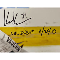 KAAPO KAHKONEN Autographed "NHL Debut 11/26/19" 16" x 20" Photograph FANATICS LE