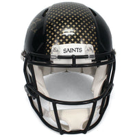 Drew Brees Autographed New Orleans Saints Alternate Black Speed Authentic Helmet Beckett
