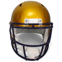 Justin Jefferson Autographed Minnesota Vikings Flash Full Size Speed Helmet JSA