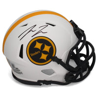Pat Freiermuth Autographed Steelers Lunar Eclipse Speed Mini Helmet Beckett