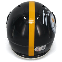 Pat Freiermuth Autographed Pittsburgh Steelers Speed Mini Helmet Beckett