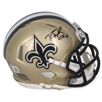Drew Brees Autographed New Orleans Saints Mini Speed Helmet Beckett