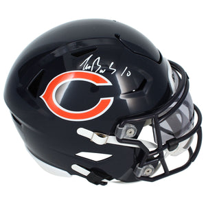 Luther Burden III Autographed Chicago Bears SpeedFlex Midi Helmet Beckett