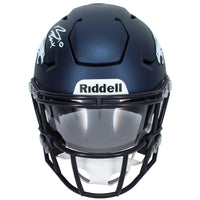 Bo Nix Autographed Denver Broncos SpeedFlex Midi Helmet Beckett Witnessed
