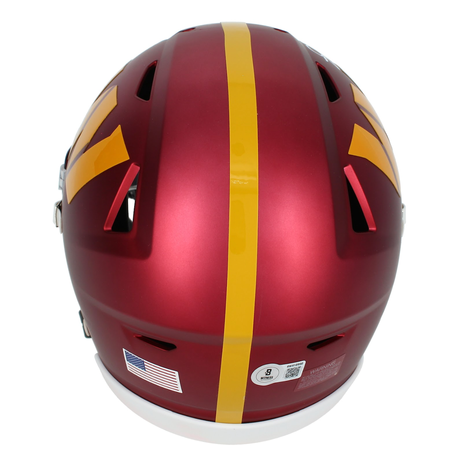 Joe Theismann Autographed/Inscribed "83 MVP" Washington Commanders Speedflex Midi Helmet Beckett