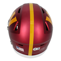 Joe Theismann Autographed/Inscribed "83 MVP" Washington Commanders Speedflex Midi Helmet Beckett