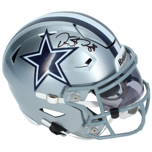 Dez Bryant Autographed Dallas Cowboys Speedflex Midi Helmet Beckett Witnessed