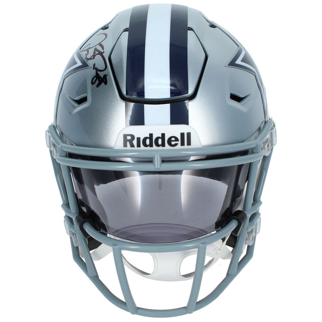 Dez Bryant Autographed Dallas Cowboys Speedflex Midi Helmet Beckett Witnessed