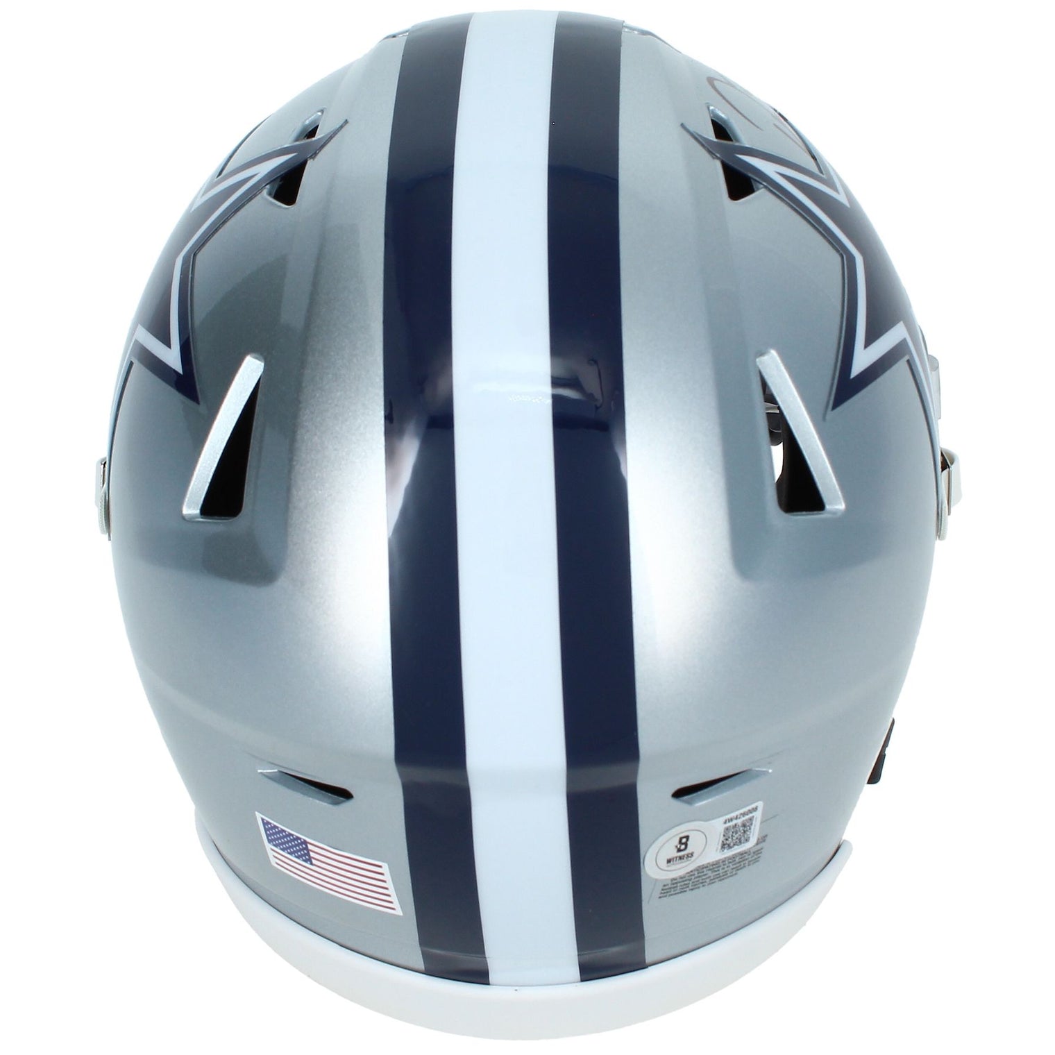 Dez Bryant Autographed Dallas Cowboys Speedflex Midi Helmet Beckett Witnessed