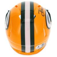Jordan Love Autographed Green Bay Packers Speed Mini Helmet Beckett Witnessed