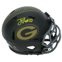Jordan Love Autographed Green Bay Packers STS Speed Mini Helmet Beckett