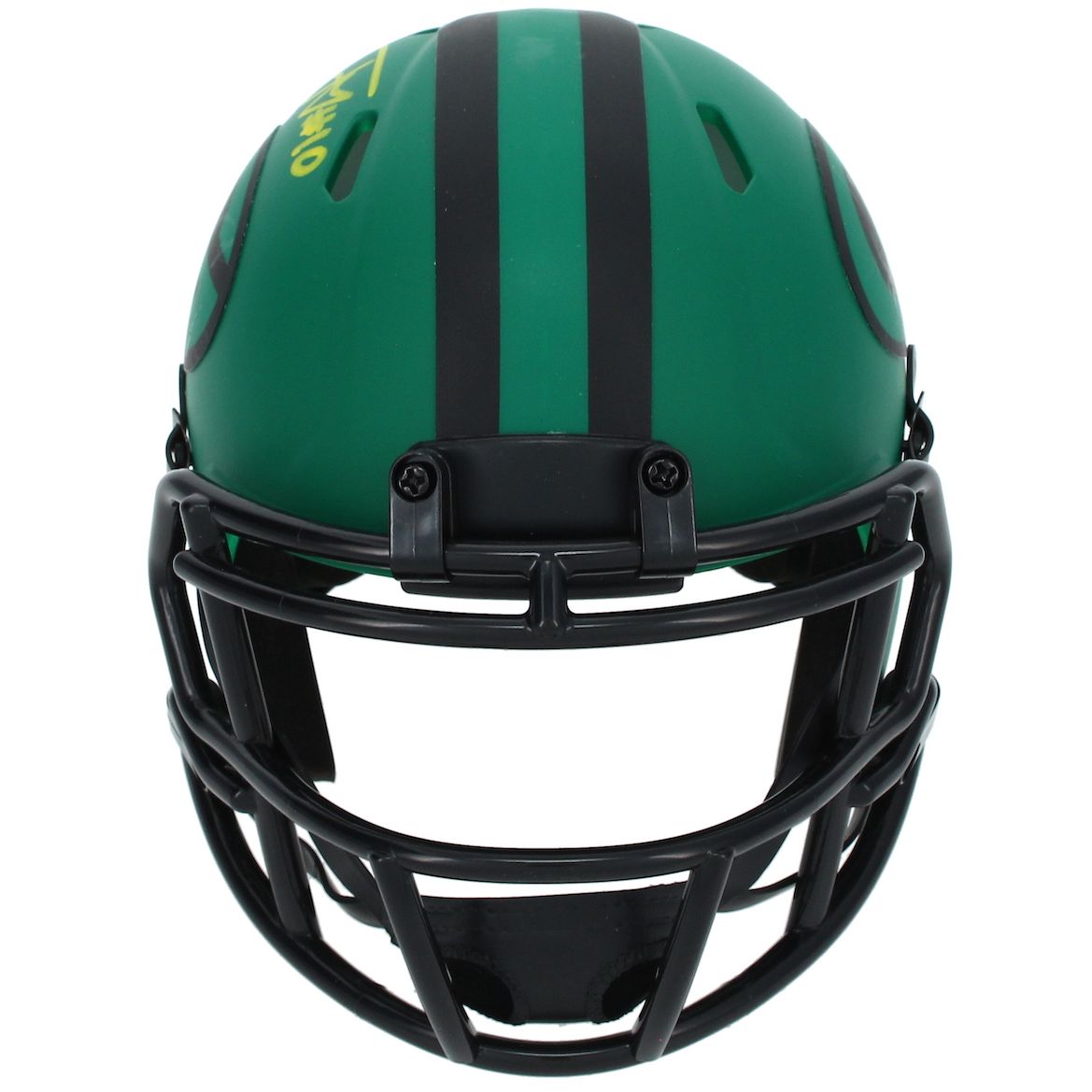 Jordan Love Autographed Green Bay Packers RAVE Speed Mini Helmet Beckett Witness