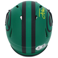Jordan Love Autographed Green Bay Packers RAVE Speed Mini Helmet Beckett Witness