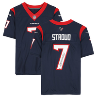 C.J. Stroud Autographed Houston Texans Nike Limited Blue Jersey Fanatics