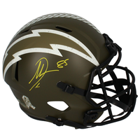 Antonio Gates Autographed Chargers 2022 STS Full Size Speed Helmet Beckett