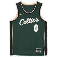 Jayson Tatum Autographed Boston Celtics 2022-23 City Edition Swingman Jersey size 48 Fanatics