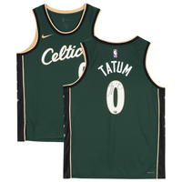 Jayson Tatum Autographed Boston Celtics 2022-23 City Edition Swingman Jersey size 48 Fanatics