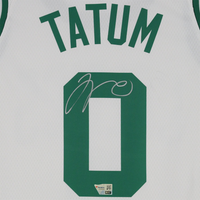 Jayson Tatum Autographed Boston Celtics Association Ed. Nike White Jersey size 48 Fanatics