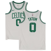 Jayson Tatum Autographed Boston Celtics Association Ed. Nike White Jersey size 48 Fanatics