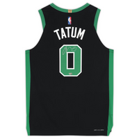 Jayson Tatum Autographed Boston Celtics 75th Anniversary Authentic Nike Jersey size 48 Fanatics