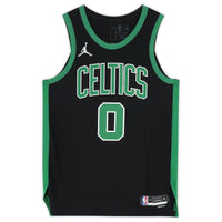 Jayson Tatum Autographed Boston Celtics 75th Anniversary Authentic Nike Jersey size 48 Fanatics