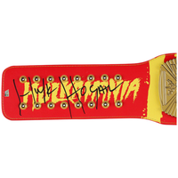 Hulk Hogan Autographed Replica WWE Signature Series Championship Belt Fanatics