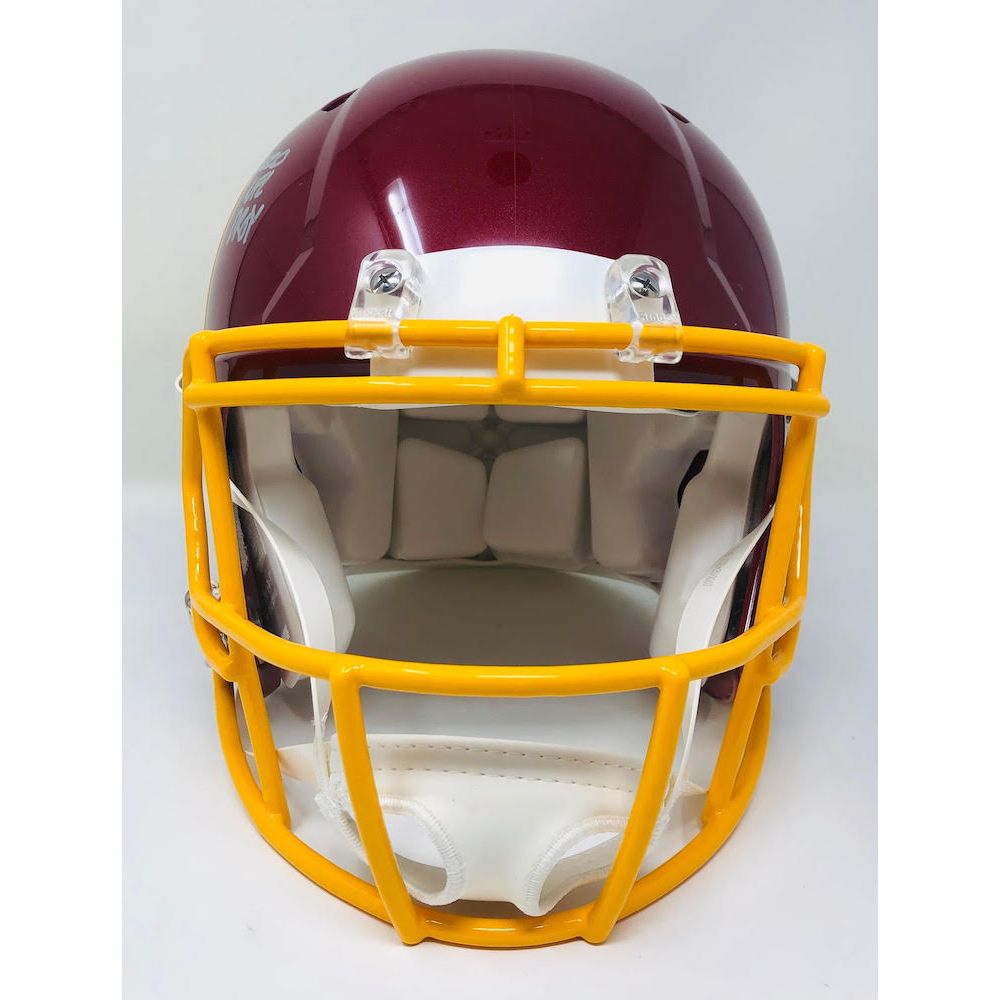 Chase Young Autographed "2020 NFL DPOY" Washington Team Authentic Helmet Fanatics