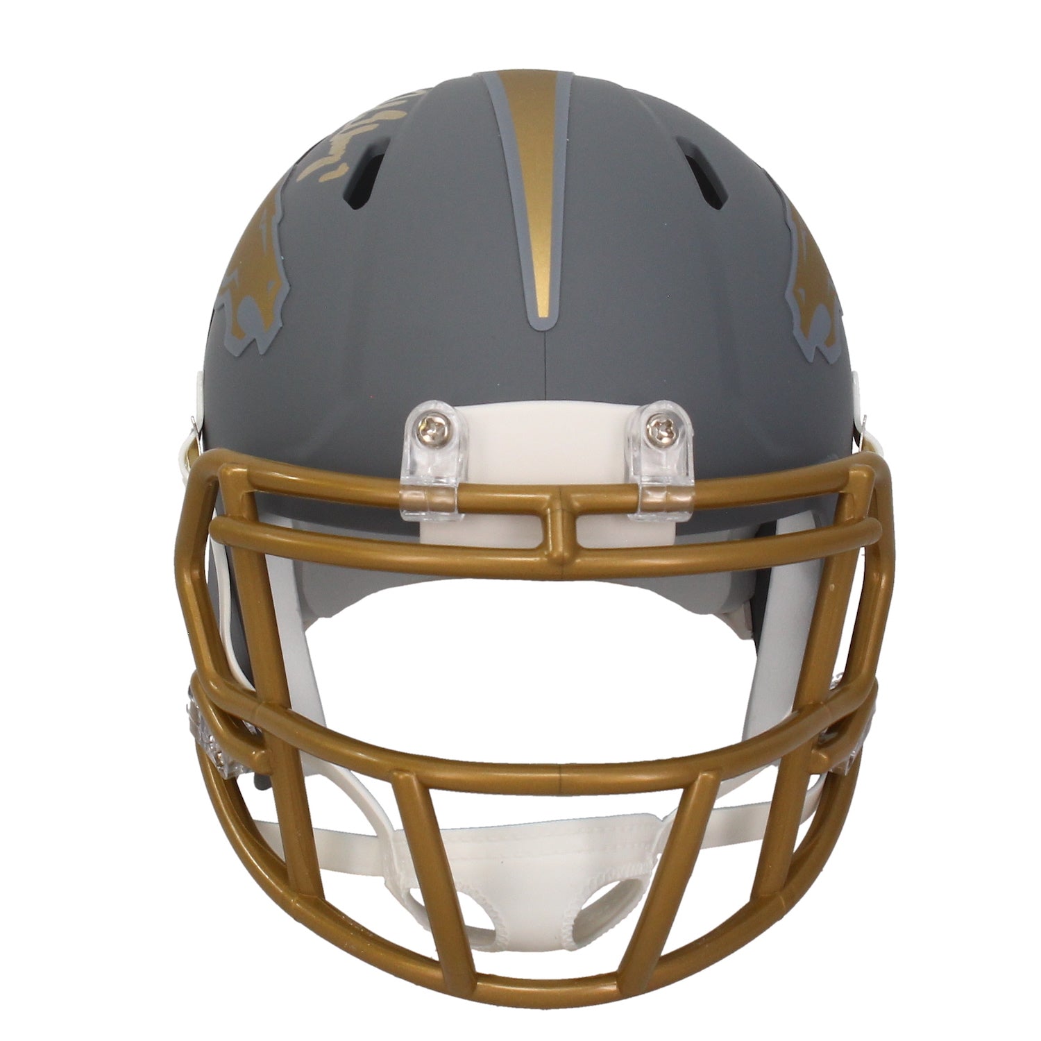 John Elway Autographed Denver Broncos Slate Mini Speed Helmet Beckett