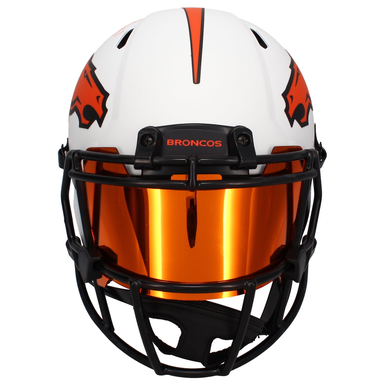 John Elway Autographed Broncos Authentic Lunar Eclipse Helmet w/ Visor Beckett
