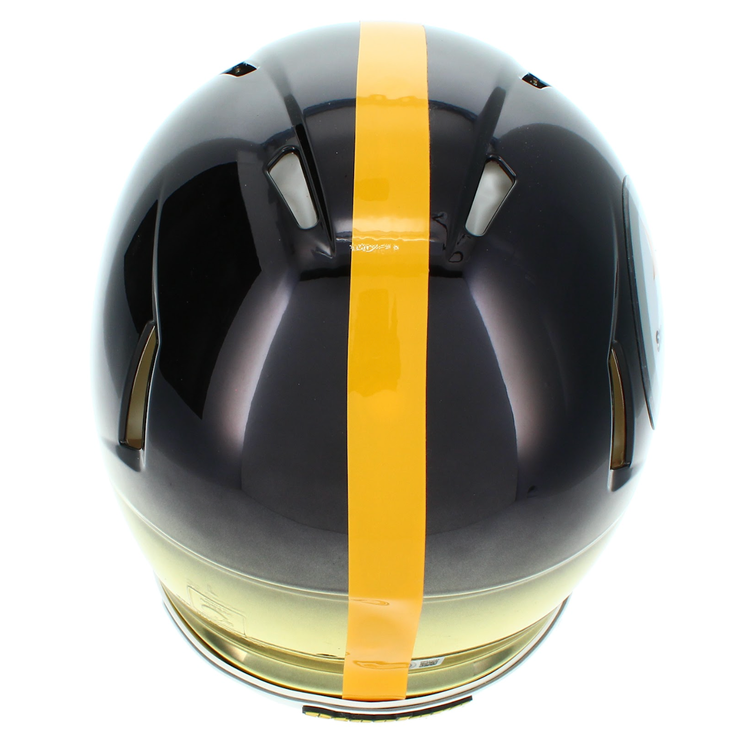 Troy Polamalu Autographed Steelers Chrome Authentic Speed Helmet Beckett