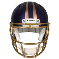 Zay Flowers Autographed Ravens 2024 Alternate Authentic Speed Helmet Beckett