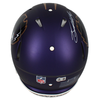 Zay Flowers Autographed Ravens 2024 Alternate Authentic Speed Helmet Beckett