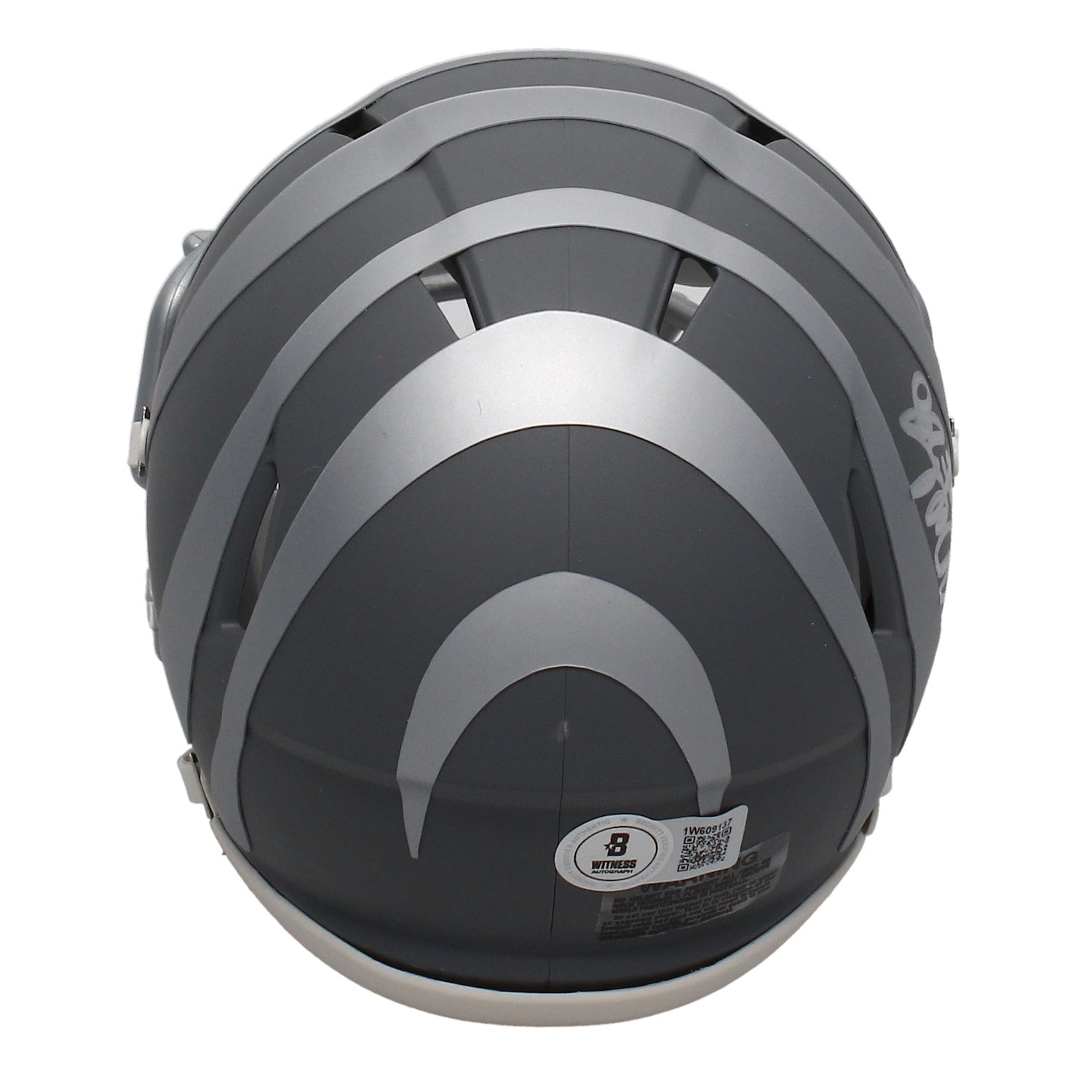 Corey Dillon Autographed Cincinnati Bengals Slate Speed Mini Helmet Beckett