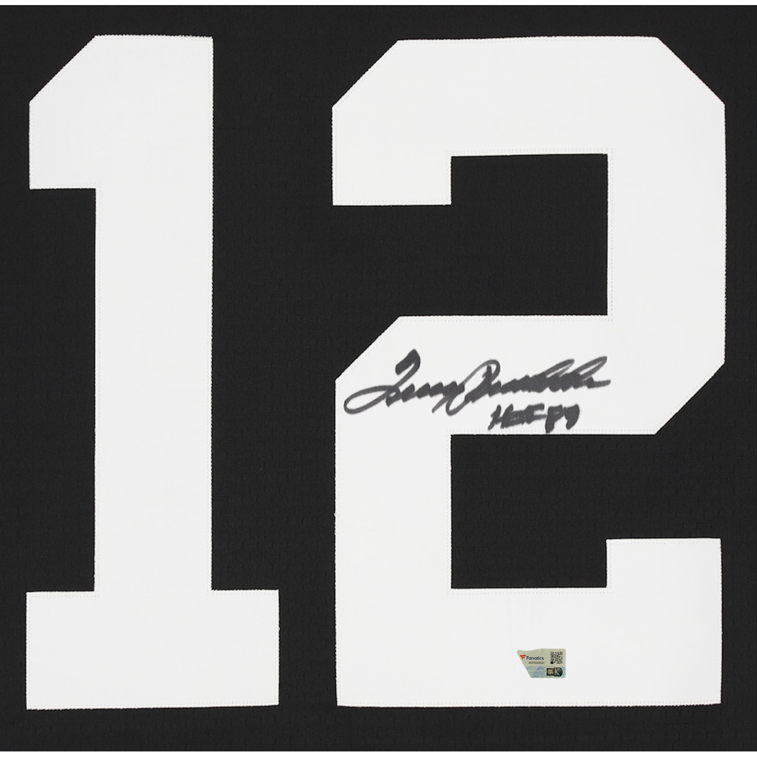Terry Bradshaw Autographed and Inscribed "HOF 89" Pittsburgh Steelers Black Mitchell &amp; Ness Throwback Jersey Fanatics