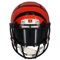 Joe Burrow & Ja'Marr Chase Cincinnati Bengals Autographed "Who Dey" Helmet Fanatics / Beckett