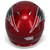 Tom Brady Autographed New England Patriots Speed Mini Flash Helmet Fanatics