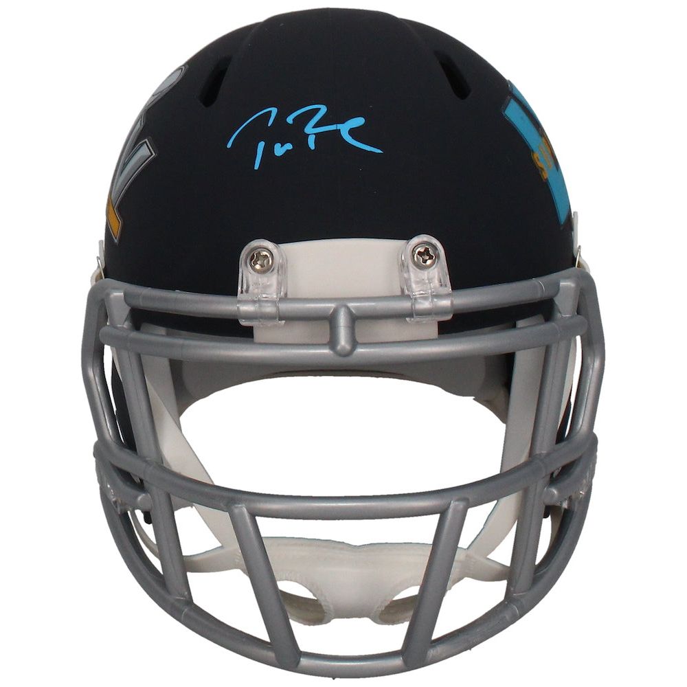 Tom Brady Autographed New England Patriots SB LV Logo Speed Mini Helmet Fanatics