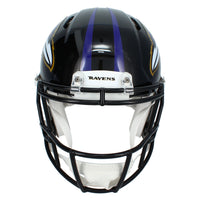 Zay Flowers Autographed Baltimore Ravens Speed Authentic Helmet Beckett