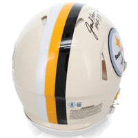 Jack Ham Pittsburgh Steelers Autographed/Inscribed "HOF 88" Retro Speed Authentic Helmet Beckett