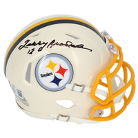 Terry Bradshaw Autographed Pittsburgh Steelers RETRO Speed Mini Helmet Beckett