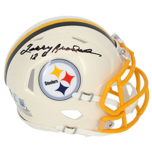 Terry Bradshaw Autographed Pittsburgh Steelers RETRO Speed Mini Helmet Beckett