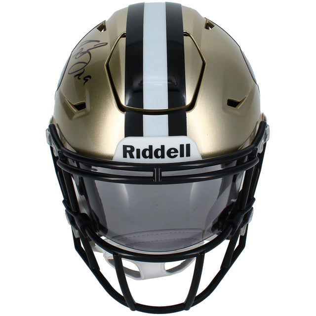 Drew Brees Autographed New Orleans Saints Speedflex Midi Helmet Beckett
