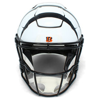 Ja'Marr Chase Autographed Cincinnati Bengals White 2022 Alternate Speedflex Authentic Helmet Beckett
