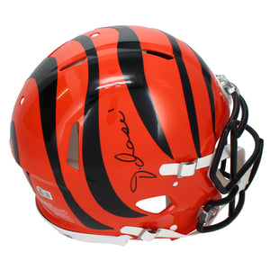 Ja'Marr Chase Autographed Cincinnati Bengals Speed Authentic Helmet Beckett