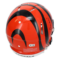 Ja'Marr Chase Autographed Cincinnati Bengals Speed Authentic Helmet Beckett
